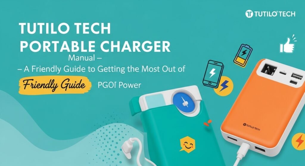 tutilo tech portable charger manual
