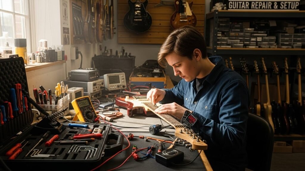 how to become a guitar tech
