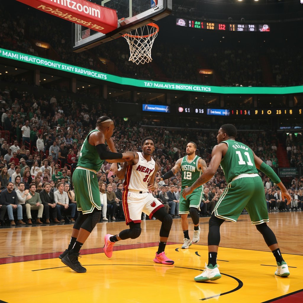 miami heat vs boston celtics match player stats