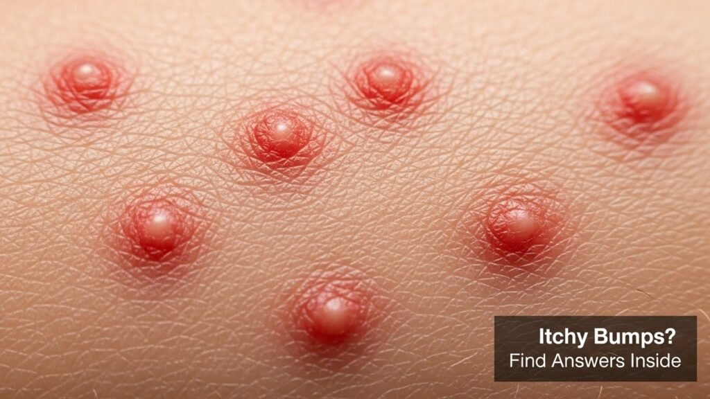 itchy bumps on skin like mosquito bites but aren't