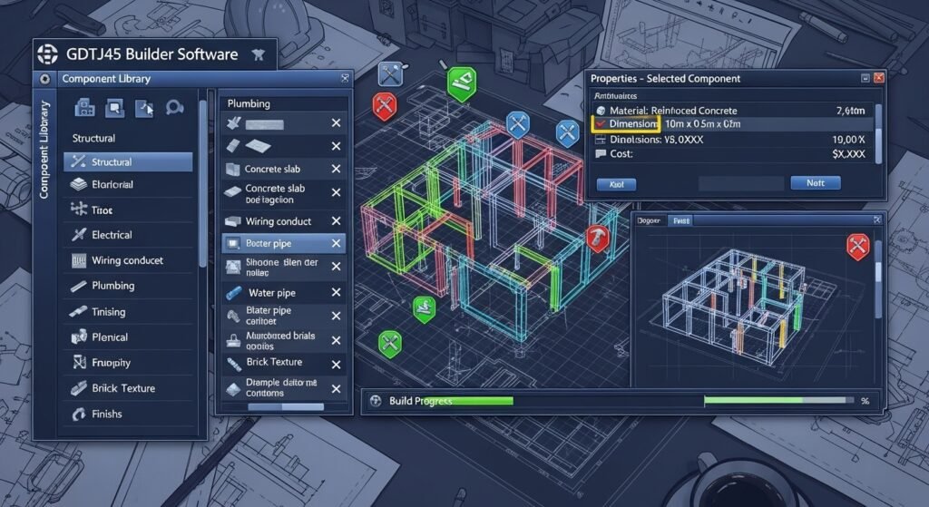 details of gdtj45 builder software