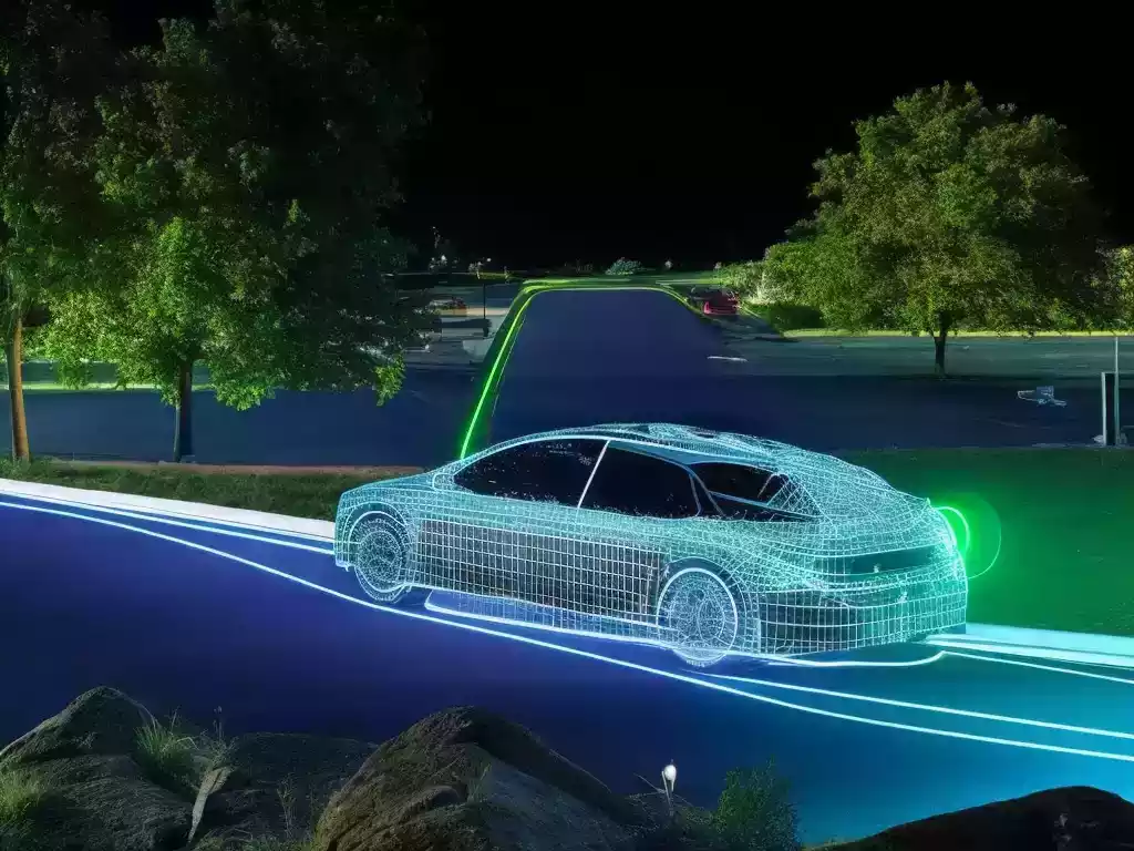 Self driving car with LiDAR Technology