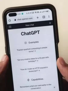 ChatGPT in mobile cover image