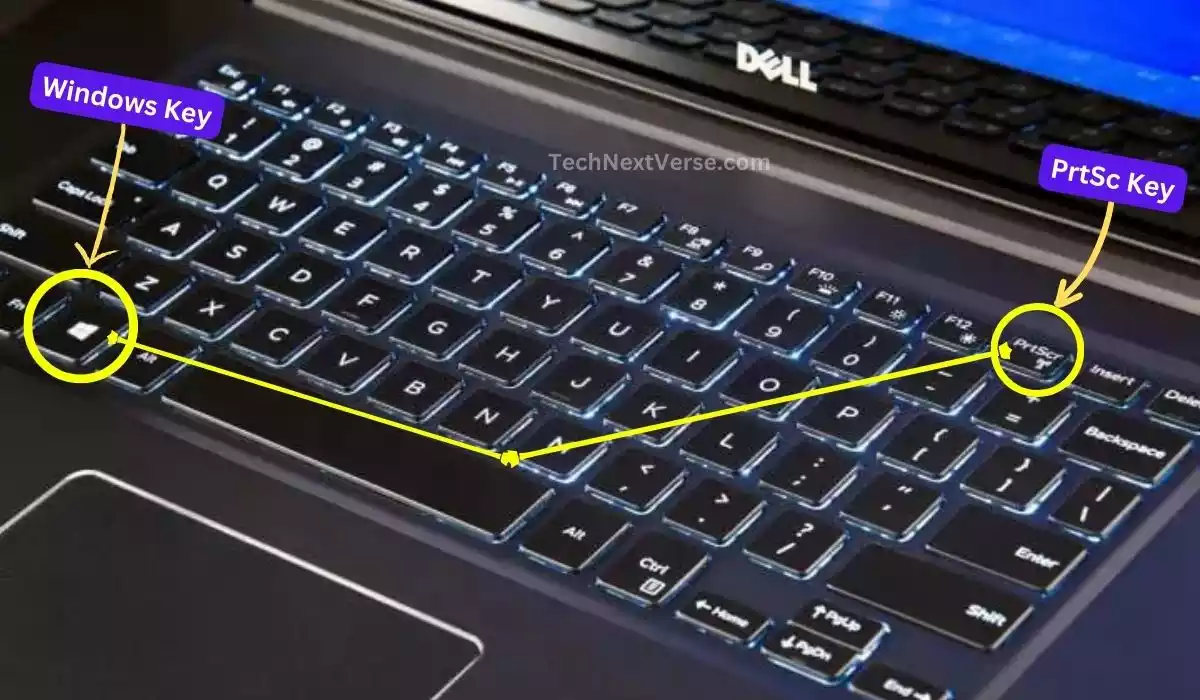 How To Take Screenshot On Windows 11 Laptop with keyboard