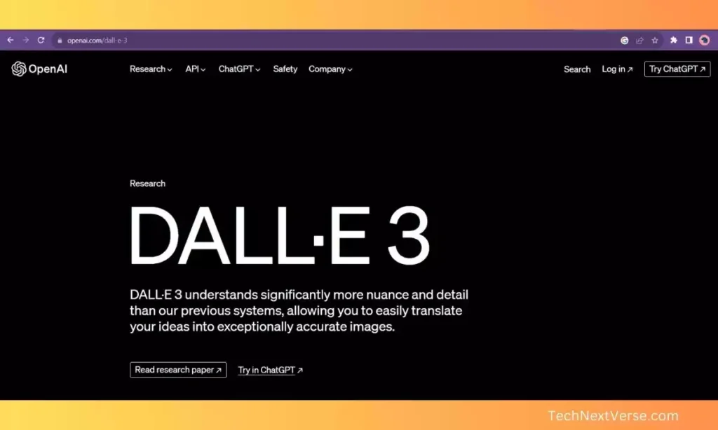 DALL-E3 image generator