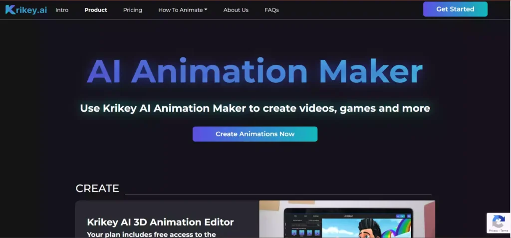 Krikey AI Animation Generator Tools