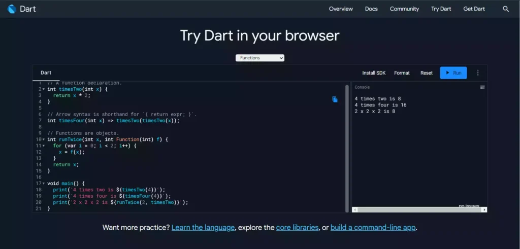 What is Dart Programming Language in flutter