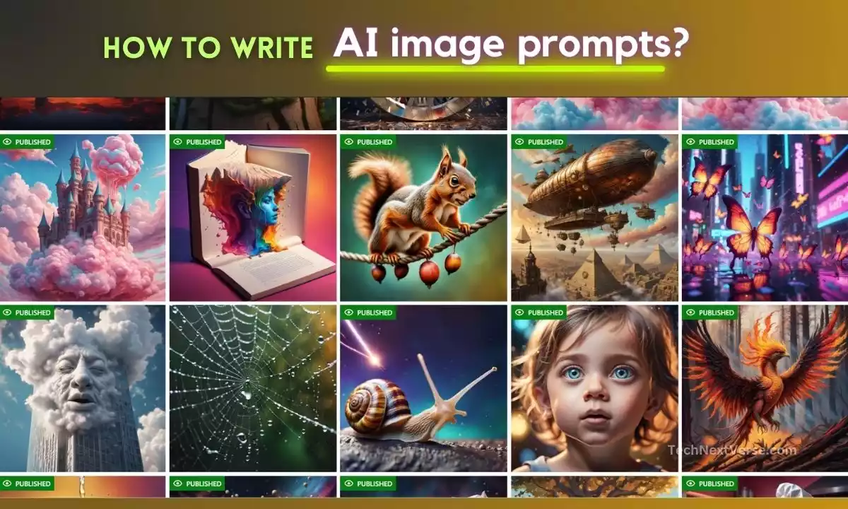 how to write ai image prompts