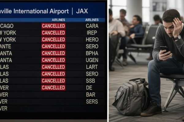 jacksonville flight discontinuations