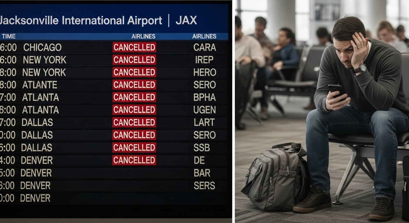 jacksonville flight discontinuations