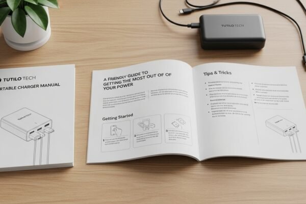 tutilo tech portable charger manual