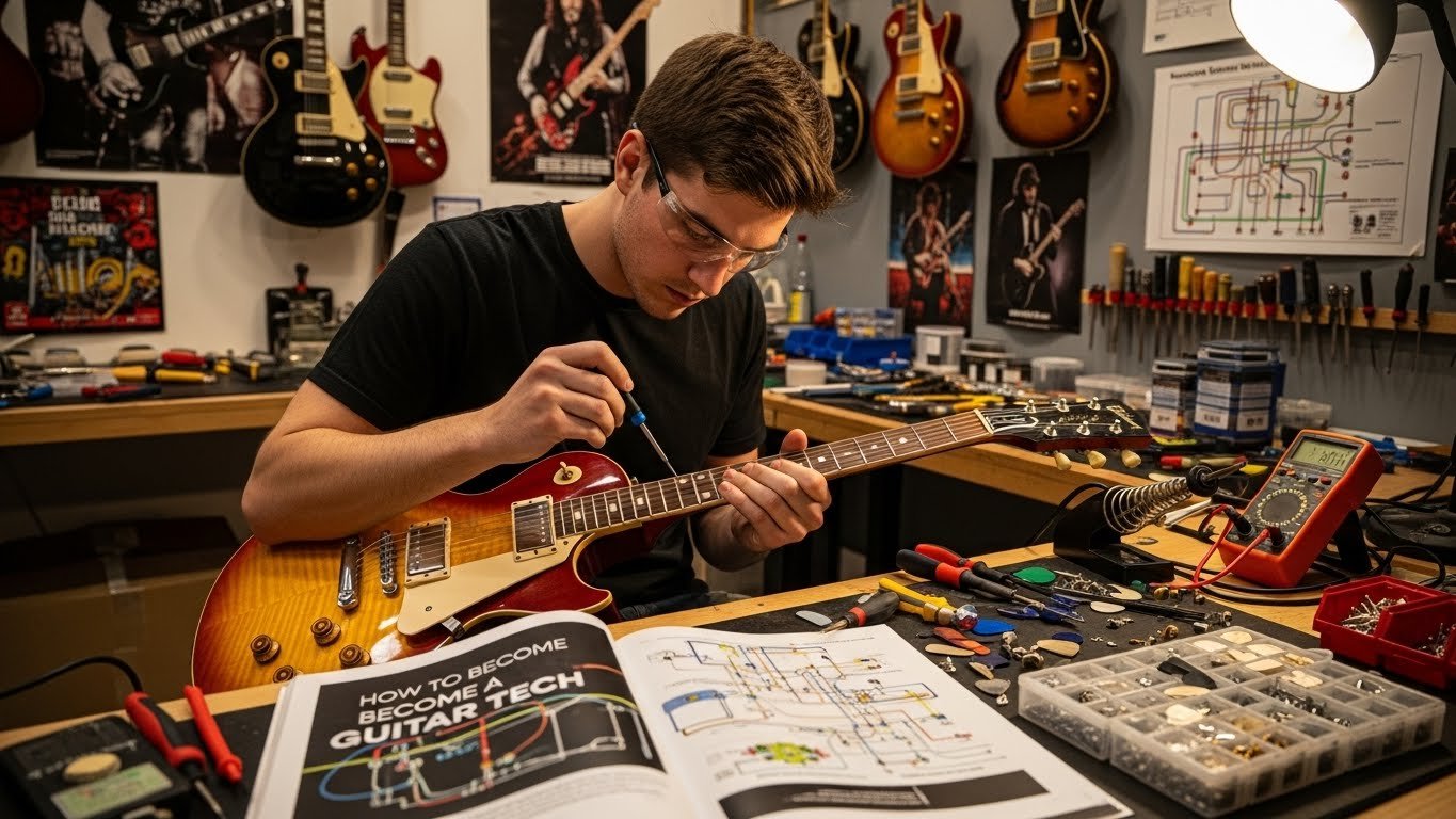 how to become a guitar tech