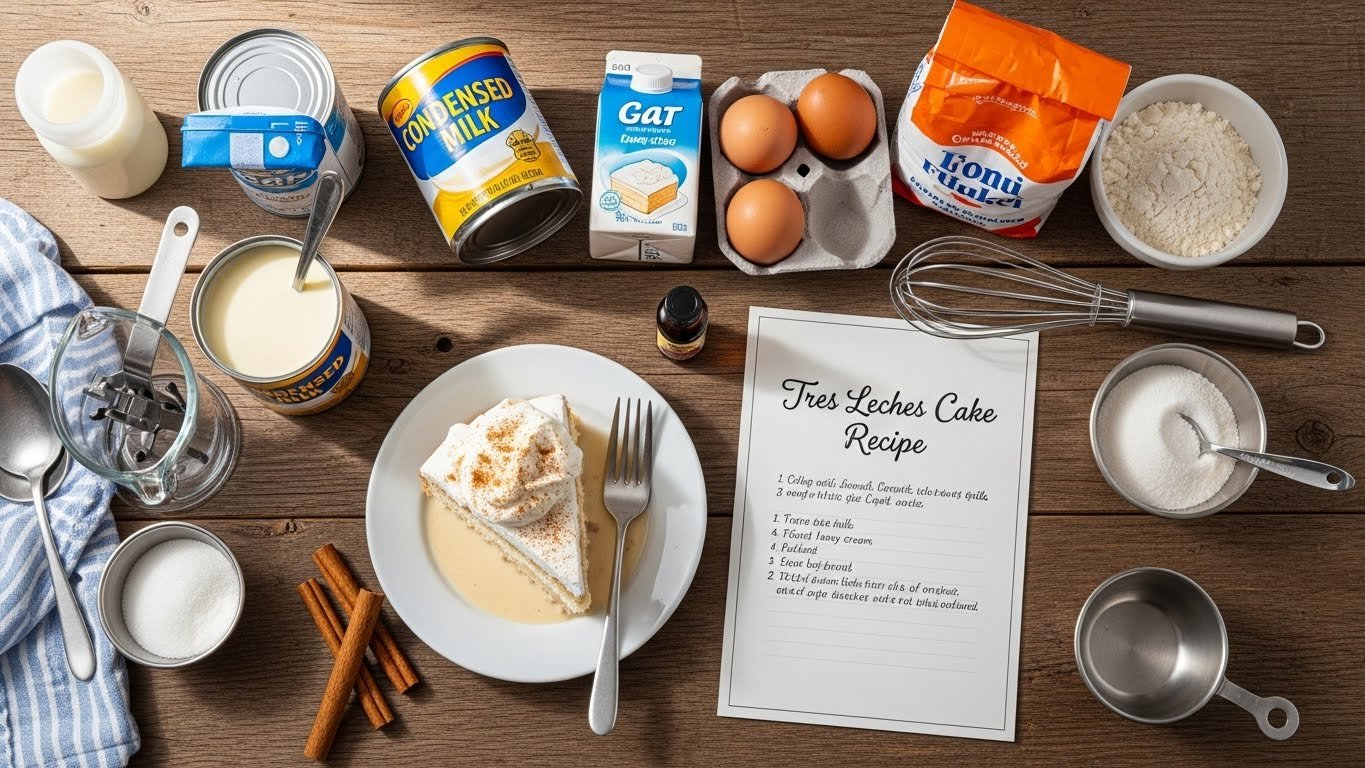 tres leches cake recipe