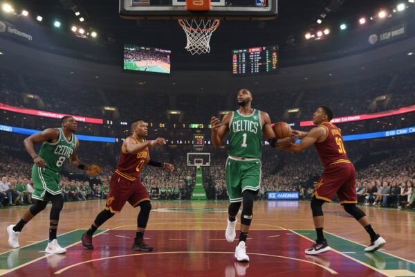 boston celtics vs cleveland cavaliers match player stats