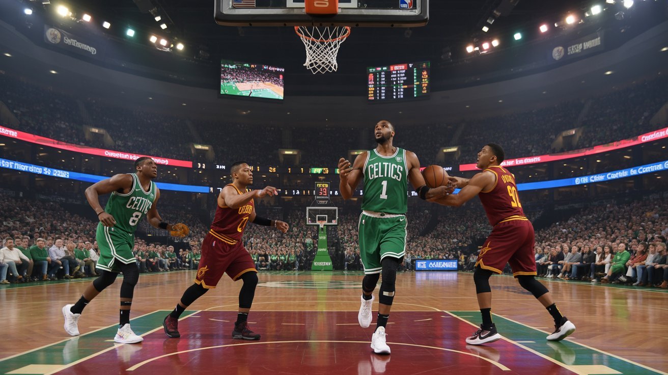 boston celtics vs cleveland cavaliers match player stats
