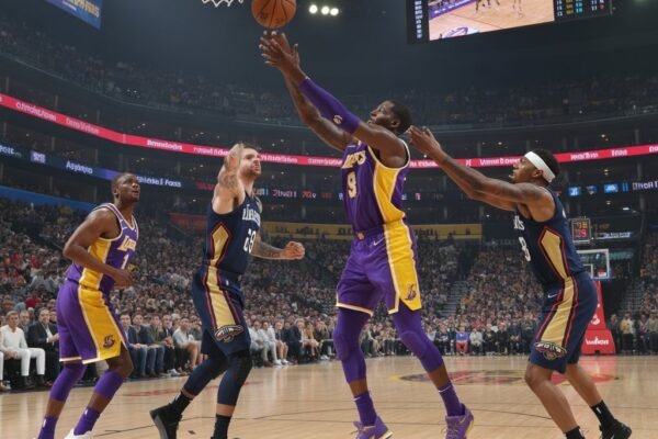 lakers vs new orleans pelicans match player stats