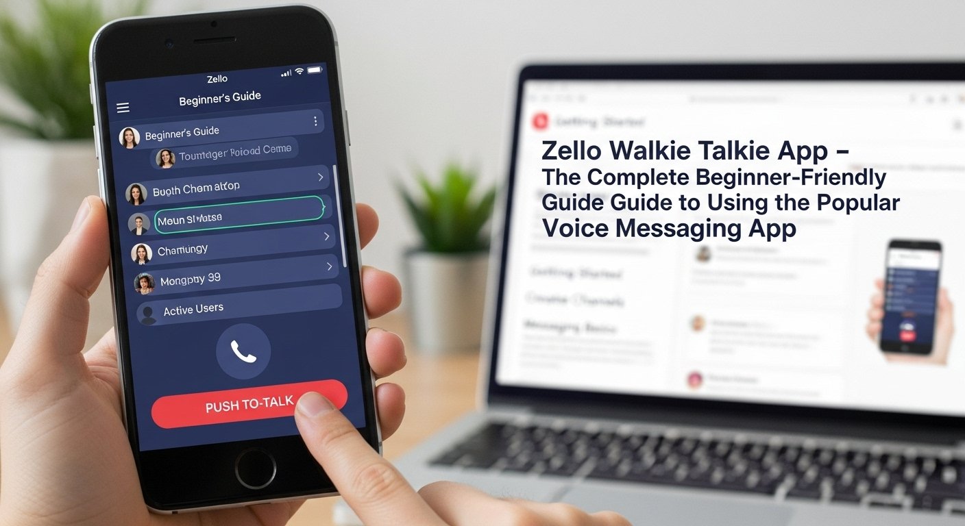 zello walkie talkie app