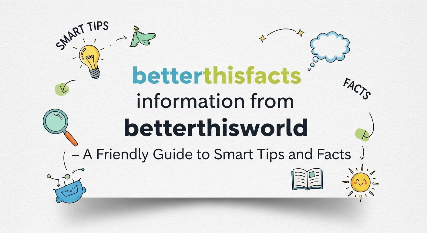 betterthisfacts infomation from betterthisworld