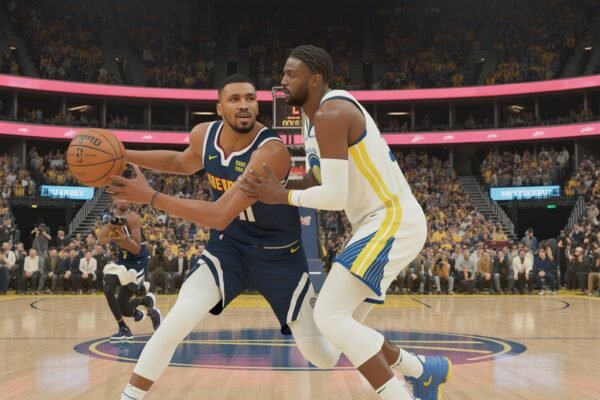 denver nuggets vs golden state warriors match player stats