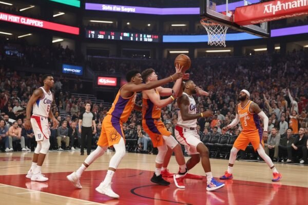 phoenix suns vs la clippers match player stats