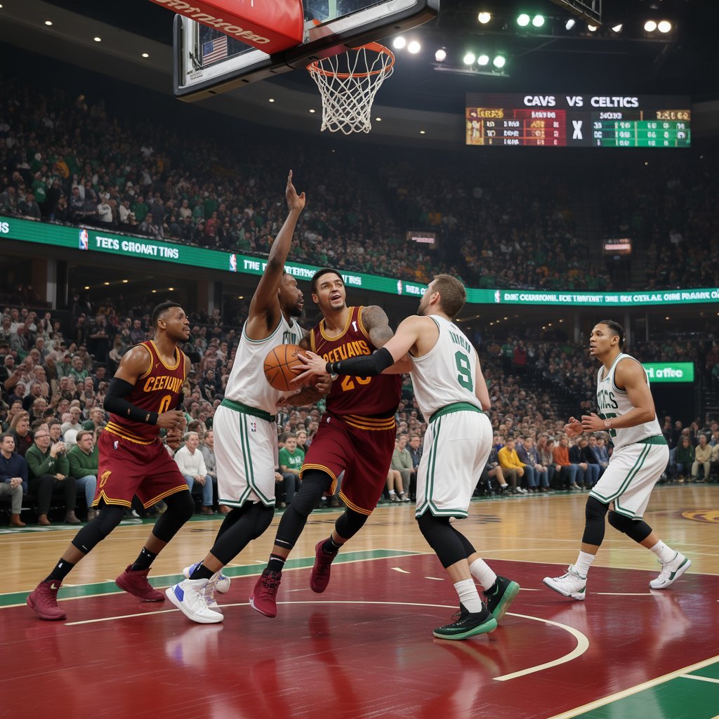 cleveland cavaliers vs boston celtics match player stats