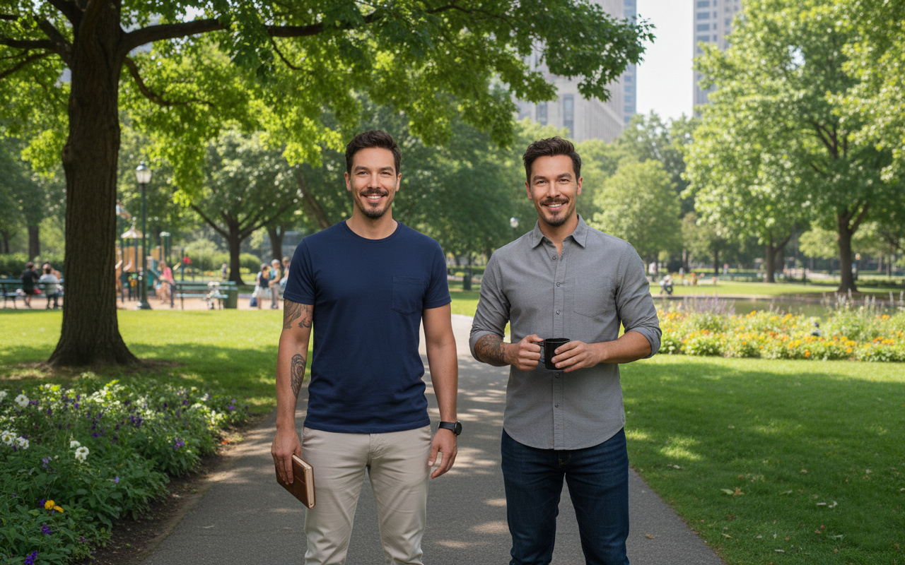 david bromstad twin brother