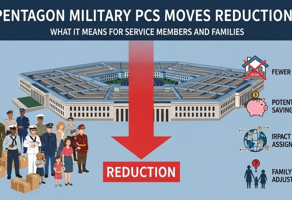 pentagon military pcs moves reduction