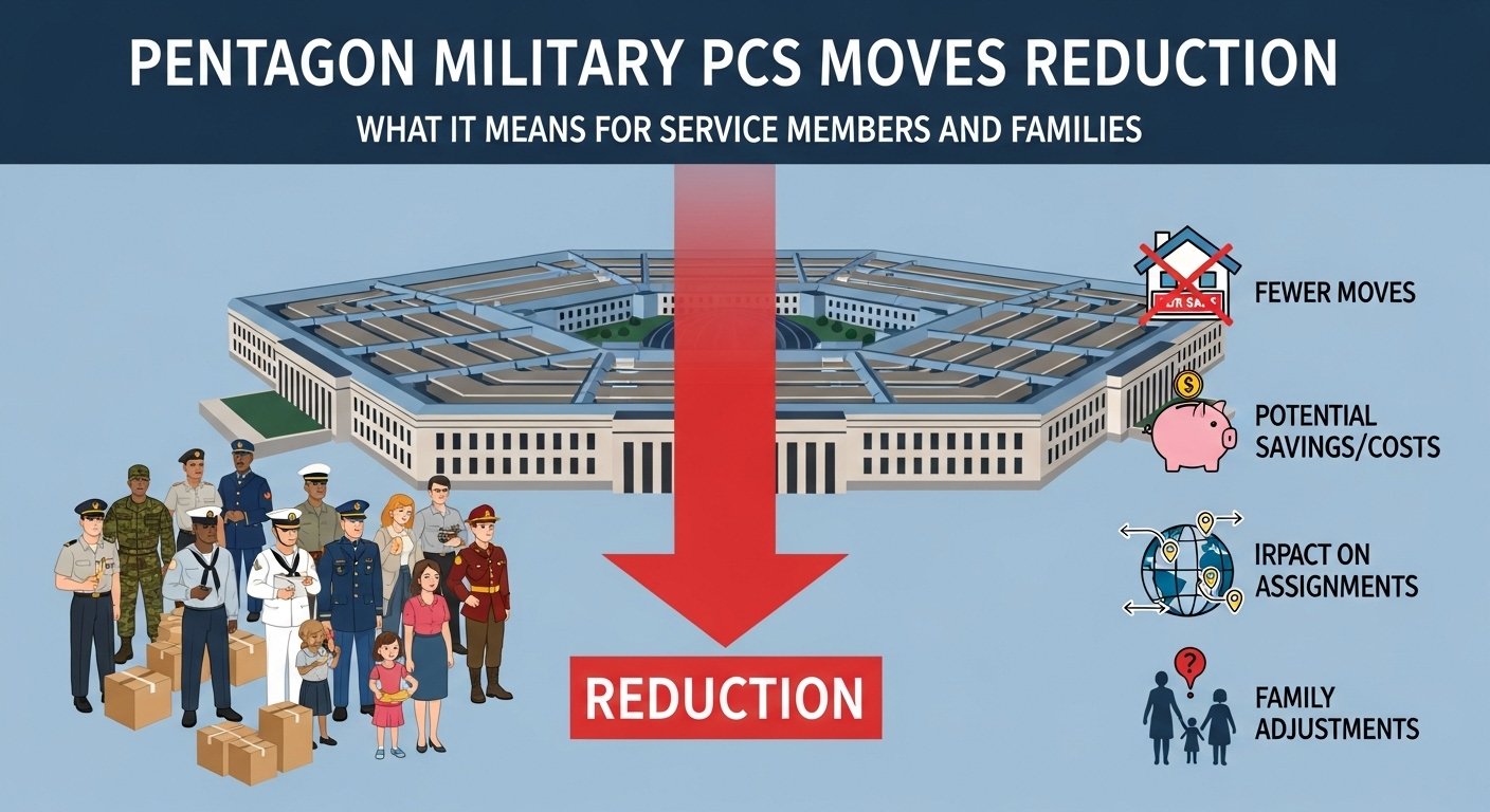 pentagon military pcs moves reduction