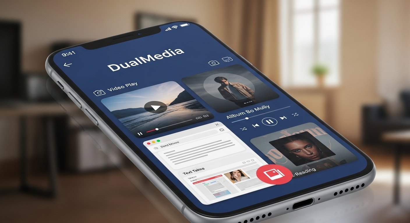 application mobile dualmedia